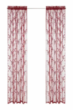 Ellos Home Kanallængde Lise 2-pak Rød Outlet