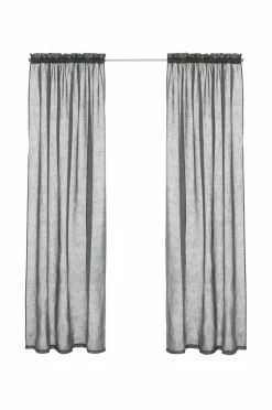 Ellos Julegardiner|Gardinlængder Med Løbegang>Home Kanallængde Lara 2-pak Grå