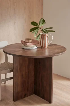 Ellos Home Klapbord / spisebord Meninta Diameter 99 cm Brun Discount