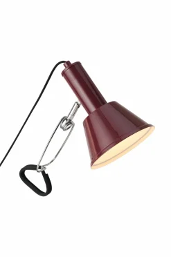 Ellos Væglamper|Bordlamper>Home Klemmelampe Milou Wine red