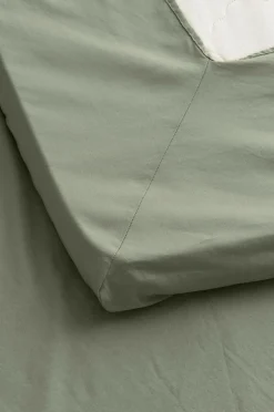 Ellos Home Konvolutark Milly i vasket bomuld Kakigrøn Sale