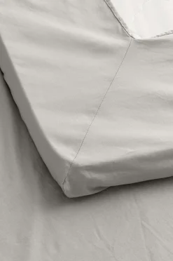 Ellos Home Konvolutark Milly i vasket bomuld Lysegrå New