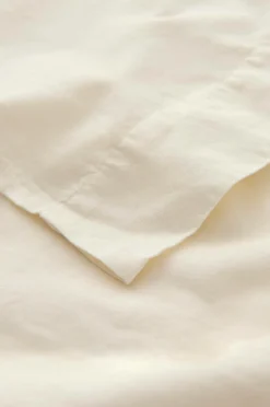 Ellos Home Lagen Milly i vasket bomuld Cremehvid New