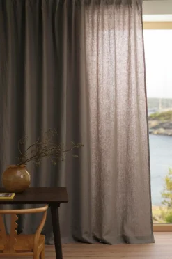 Ellos Gardiner Efter Mål>Home LEAH skræddersyet linnedgardin Mullvad