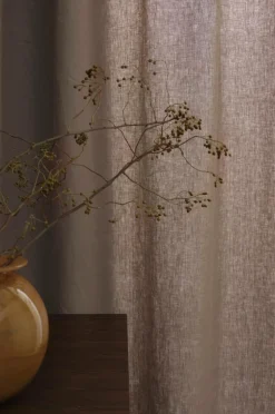 Ellos Gardiner Efter Mål>Home LEAH skræddersyet linnedgardin Mullvad