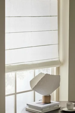 Ellos Foldegardiner|Persienner>Home Liftgardin Malva Mat hvid hvid