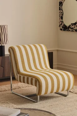 Ellos Sofaer & Lænestole>Home Lænestol Borina Hvid gul