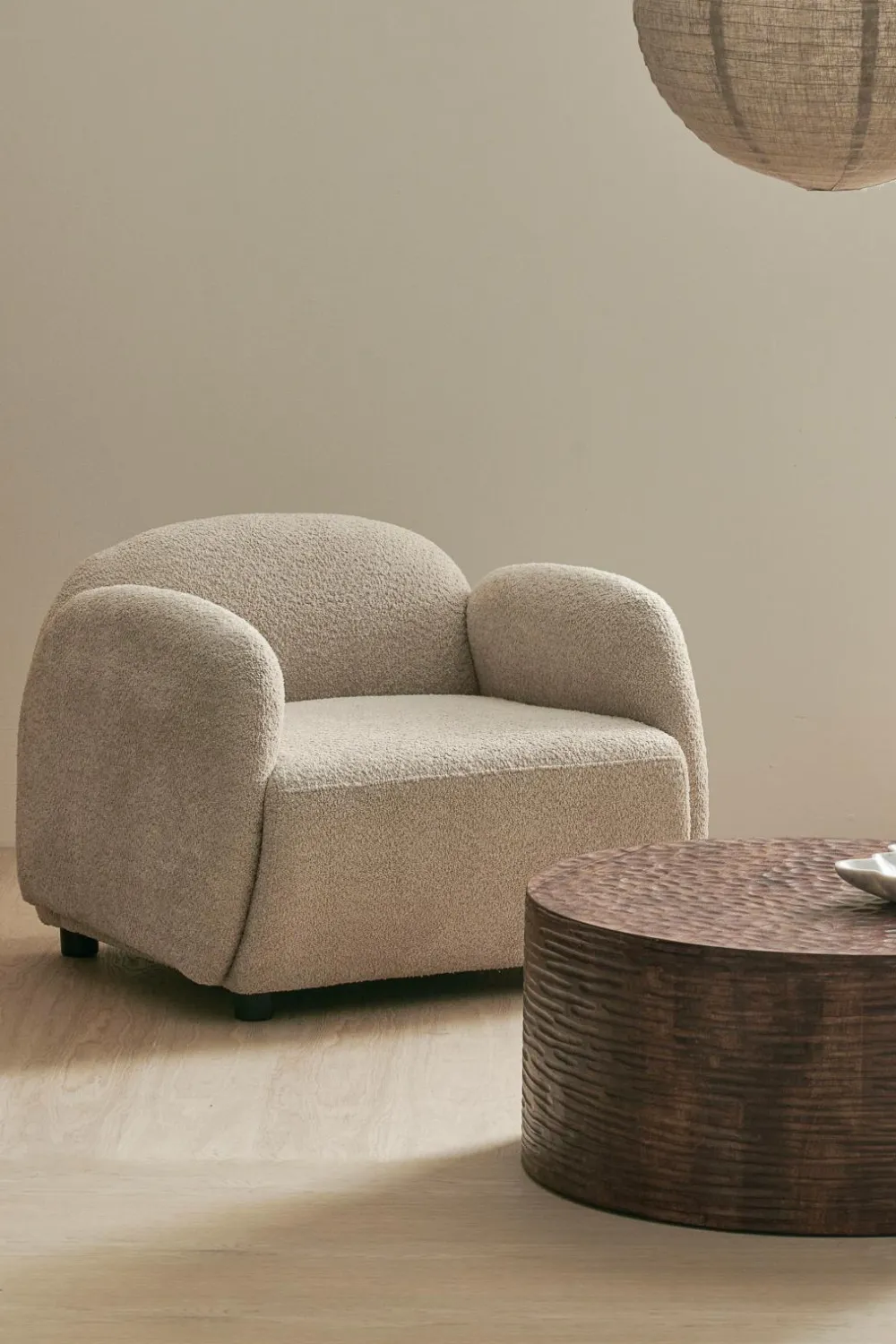 Ellos Sofaer & Lænestole>Home Lænestol Bevi Beige