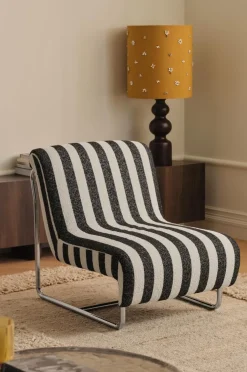 Ellos Home Lænestol Borina Sort hvid Hot