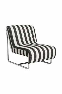 Ellos Home Lænestol Borina Sort hvid Hot