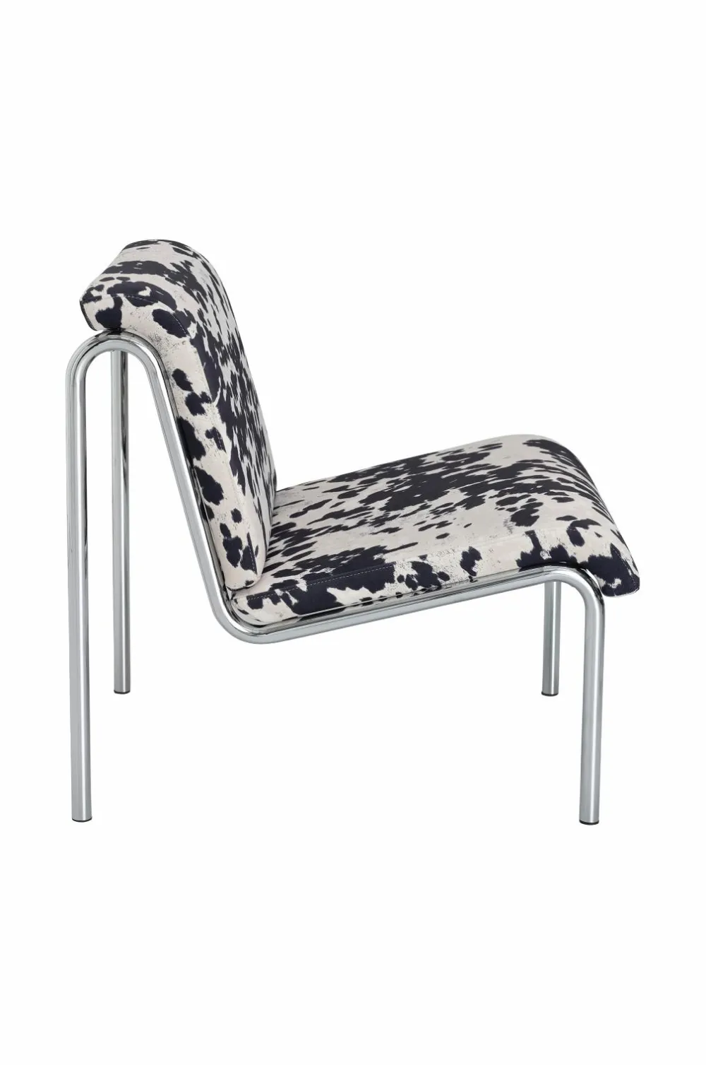 Ellos Home Lænestol Cowlow Sort/hvid Outlet