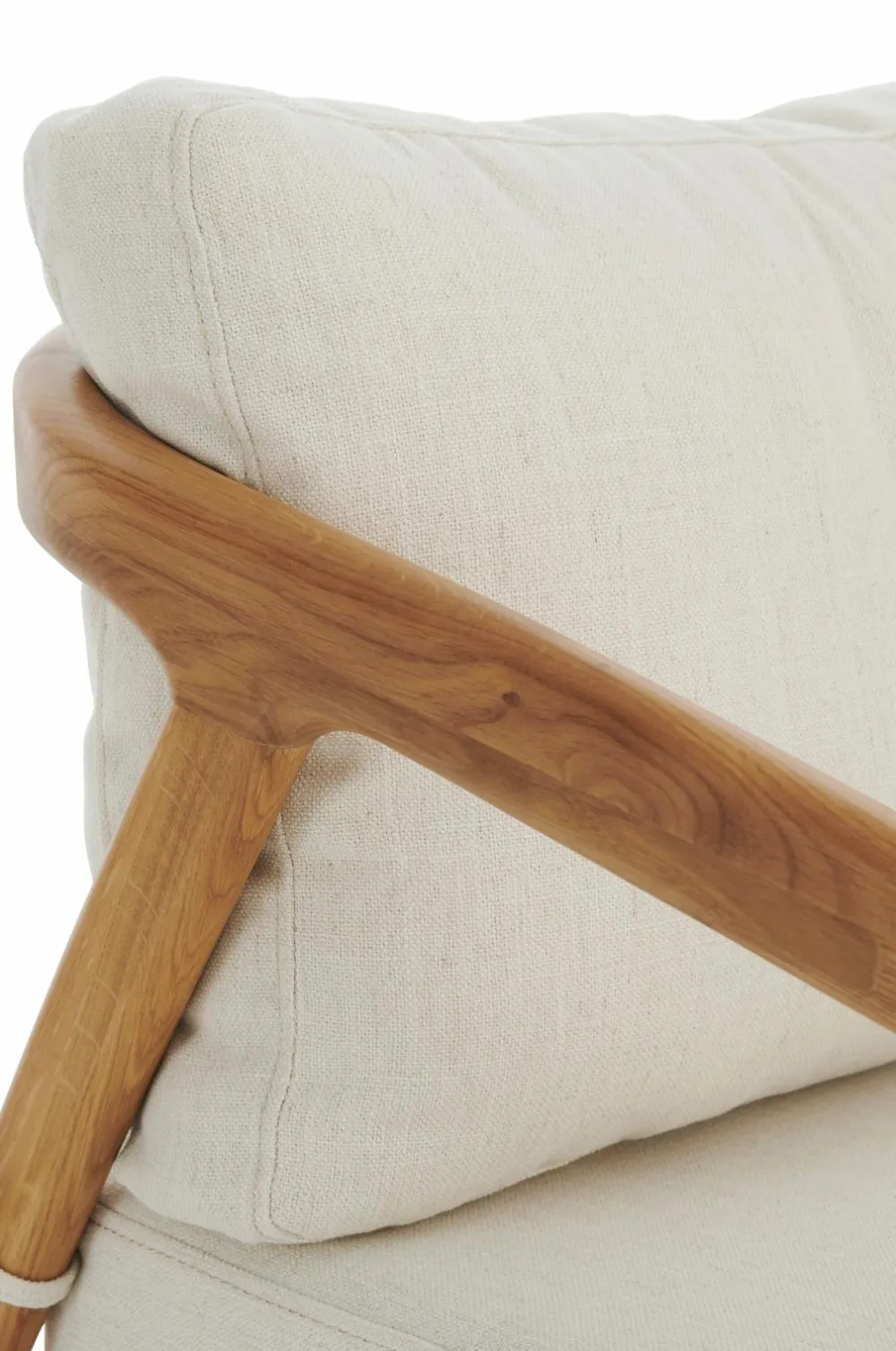 Ellos Home Lænestol Klirr Natur/cremehvid New