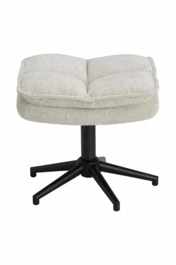 Ellos Home Lænestol med fodskammel Maggi Beige farve Clearance