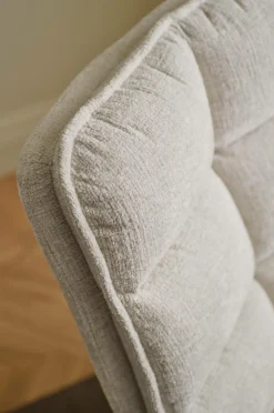 Ellos Home Lænestol med fodskammel Maggi Beige farve Clearance