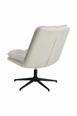 Ellos Home Lænestol med fodskammel Maggi Beige farve Clearance