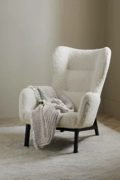 Ellos Sofaer & Lænestole>Home Lænestol Softamys Creme/sort