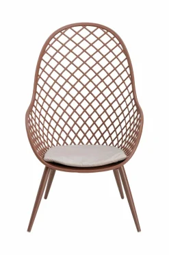 Ellos Udemøbler & Have>Home Lænestol til haven Syrén 2-pak Nougatbrun/beige