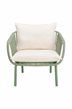 Ellos Udemøbler & Have>Home Lænestol til haven Olvie Grøn farve