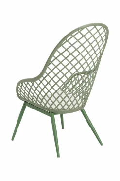 Ellos Home Lænestol til haven Syrén 2-pak Grøn / cremefarvet hvid