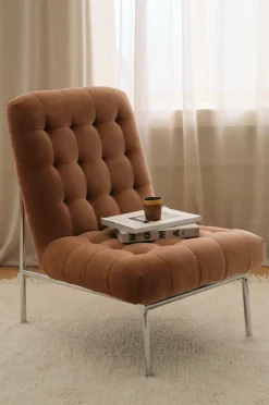 Ellos Home Lænestol Winda Brunrosa Outlet