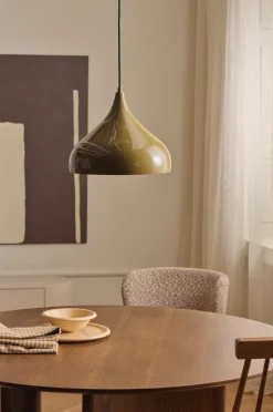 Ellos Loftlamper>Home Loftlampe Drop Olivengrøn