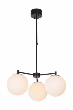 Ellos Loftlamper>Home Loftlampe Winston Svart/opal