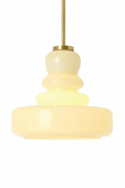 Ellos Home Loftlampe Bellis Beige/krom Discount