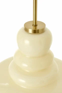 Ellos Home Loftlampe Bellis Beige/krom Discount