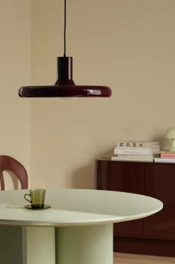 Ellos Home Loftlampe Ebba Bourgogne New