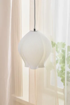 Ellos Home Loftlampe Flora Hvid/krom Hot