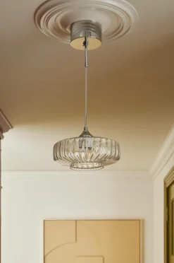 Ellos Home Loftlampe Eliana Klar/forkromet Outlet