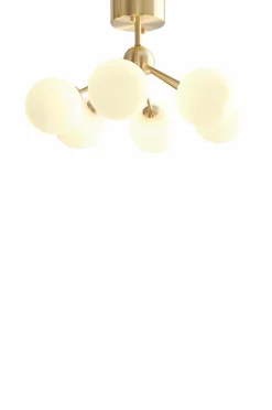 Ellos Home Loftplafond Widar Guldfarvet/opal Online