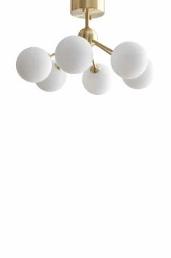 Ellos Home Loftplafond Widar Guldfarvet/opal Online