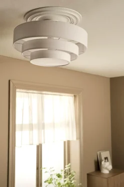 Ellos Home Loftplafond Miguel Hvid Discount