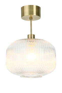 Ellos Home Loftplafond Esaias Antikmessing/klart glas Clearance