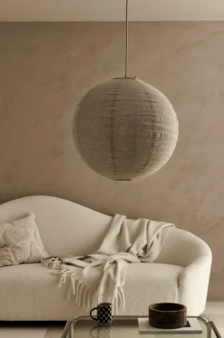 Ellos Loftlamper|Lampeskærme>Home Loftskærm Alva Ø 50 cm Beige