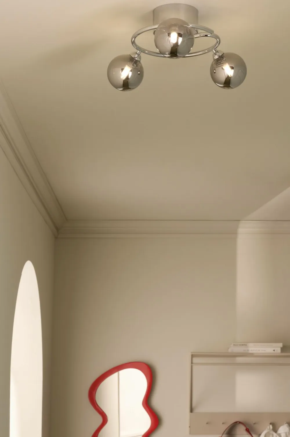 Ellos Home Loftslampe Gino Krom Clearance