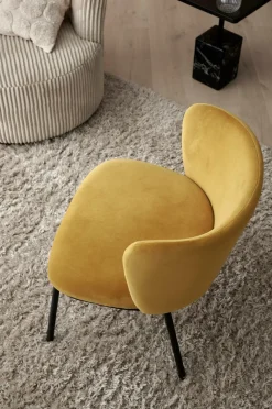 Ellos Sofaer & Lænestole>Home Loungestol Pirri Sennepsgul
