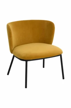 Ellos Sofaer & Lænestole>Home Loungestol Pirri Sennepsgul