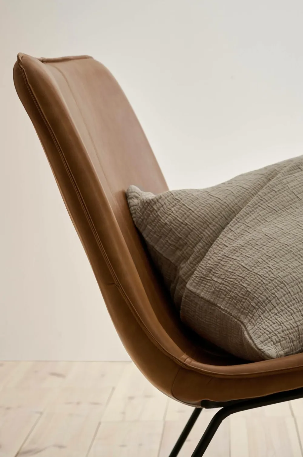 Ellos Sofaer & Lænestole>Home Loungestol Barrel Brun