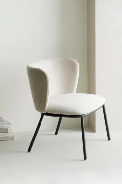 Ellos Sofaer & Lænestole>Home Loungestol Pirri Beige velour