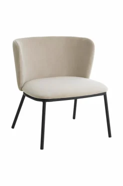 Ellos Sofaer & Lænestole>Home Loungestol Pirri Beige velour