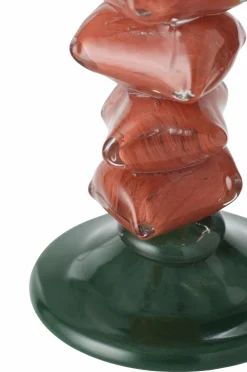 Ellos Home Lysestage Leia højde 23 cm Grøn Online