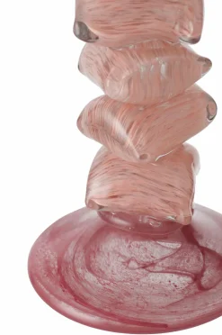 Ellos Home Lysestage Leia højde 23 cm Rød Clearance