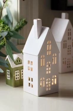 Ellos Lysestager & Lanterner>Home Lyshus Noella hvid