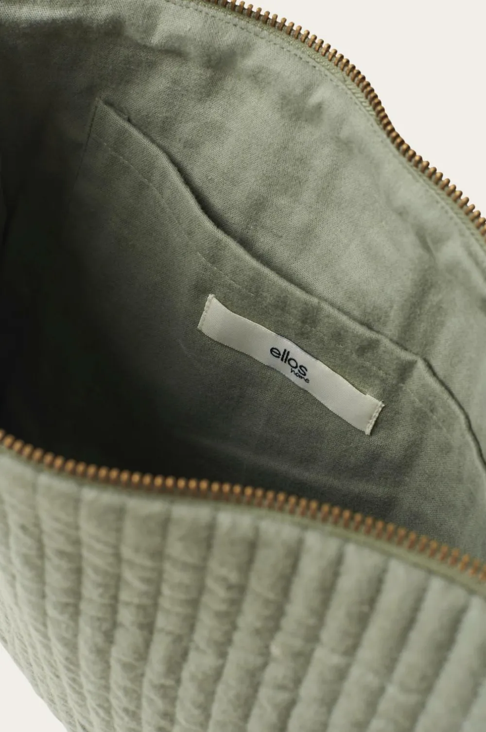 Ellos Home Makeup taske / toilettaske Candela Peached Kakigrøn Outlet