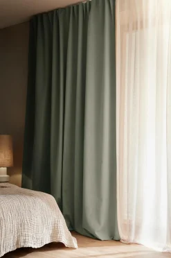 Ellos Home Mørklægningsgardin Elisa Wide 1 stk Mineral gray Hot