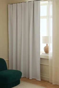 Ellos Home Mørklægningsgardin Ines Wide ekstra bred 1-pak Hvid Outlet