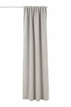 Ellos Persienner|Gardinlængder Med Rynkebånd>Home Mørklægningsgardin Elisa 1 stk Gråbeige