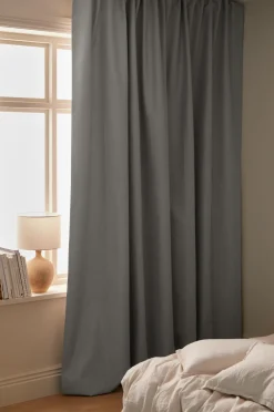 Ellos Home Mørklægningsgardin Hedda Wide 1-pak Grå New